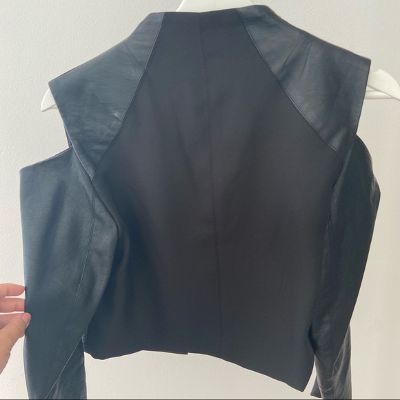 Vegan leather jacket - Picture 4 of 4